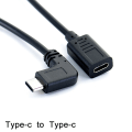 Pikkukuva 1 / 4: Type-c USB uros-USB-C naaras jatke OTG Cable Extender Co
