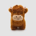 Miniatyrbillede 5 af 8: Simulering Highland Cow Blødt Highland Cow legetøj