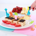 Miniatyrbild 4 av 5: 30/50 st tecknade djurfruktgafflar Plast Dessert Pick style C 50PCS