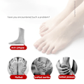 Miniatyrbillede 3 af 5: 1 Par Flat Foot Correction Cushioning ar Fodpuder Nude S