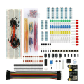 Miniatyrbillede 2 af 7: DIY Electronics Components Kit 830 Tie-point Breadboard til Ard