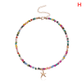 Pikkukuva 1 / 5: Värikäs pieni helmi Butterfly Star Pendant Choker Bohemia Neckl H