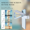 Miniatyrbillede 2 af 8: Smartphone Kamera Spejl Refleksion Clip Kit Black