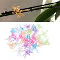 Miniatyrbillede 2 af 5: 30 stk Dragonfly Orchid Clips Grower Support Clips