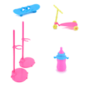 Miniatyrbild 5 av 5: Dockor Dress Up Kläder Klänningar Minidress Accessoarer Festkläder colorful set
