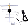 Miniatyrbild 4 av 5: Utomhus 100Mile Amplified 8 Yagi Antenna HD-TV lång räckvidd