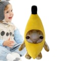Miniatyrbillede 7 af 8: Banan Cat Happy Cat Plys Legetøj Banana Cat Doll Legetøj C