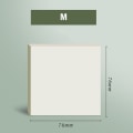 Miniatyrbillede 1 af 5: Gennemsigtig vandtæt PET Memo Sticky Note 50 ark M