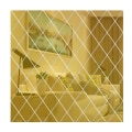 Pikkukuva 3 / 5: Diamond Spliced Tarrat Akryyli Mirror Sheets Seinätarrat 17pcs