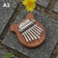 Miniatyrbilde 1 av 8: 8 Key Kalimba Thumb Piano Gift For Kids Begynnermusikk A3