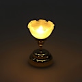 Miniatyrbillede 3 af 8: 1:12 Dukkehus Miniature LED-lys Loftslampe Lysekrone legetøj