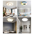 Miniatyrbillede 2 af 8: 4 Stk/Pakke Høj Lumen Led Med Optisk Lens Led Loftslampe 12W3pcs