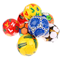 Miniatyrbillede 6 af 8: Børnefodbold Sommer Strandfestlegetøj Små fodbolde A3