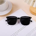 Miniatyrbilde 8 av 8: Klassiske Minimalistisk Square Frame Solbriller Unisex Fashion Outdo A3