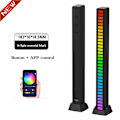 Pikkukuva 5 / 5: 5V USB 32 LED Night Lights App Control RGB Music Rhythm Light 7(32LED app White)