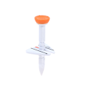 Miniatyrbillede 1 af 5: Dobbelt Golf Tee Step Down Golfbold Holder Tee Orange