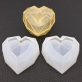 Pikkukuva 5 / 7: 2kpl/ set Heart Design Box Mold Korulaatikon mold