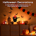 Miniatyrbillede 4 af 8: Flamme Natlampe Halloween Flamme Lampe Atmosfære Lampe A