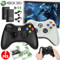 Miniatyrbillede 2 af 5: Game Controller Gamepad Joystick Pad til Support PC Black
