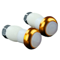 Miniatyrbild 7 av 8: 1 par Cykelcykel Blinkers Handtag End Plug LED Red