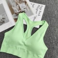 Miniatyrbild 5 av 8: Dam Sport BH Top Push Up Fitness Yoga BH Underkläder Black