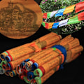 Miniatyrbillede 2 af 5: 5M religiøse flag Tibetanske buddhistiske forsyninger Farve Tibet Banne
