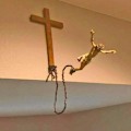 Miniatyrbild 4 av 8: Bungee Jumping för Jesus Religiös Atmosfär Dekoration