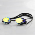 Miniatyrbilde 1 av 5: Svømmebriller Plating Anti-Fog Vanntett Silica Gel Goggles Black