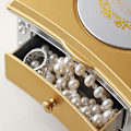 Miniatyrbillede 8 af 8: Klassisk Roterende Danser Ballerina Music Box smykker Organizer Red