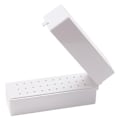 Miniatyrbilde 1 av 5: 30 hulls spikerbor Slipebitboks Nail Art borbitskasse White