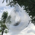 Pikkukuva 4 / 8: Beating Wind Spinner ruostumattomasta teräksestä pyörivä tuulikello Multicolor 30*20cm