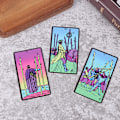 Miniatyrbild 6 av 8: Neon Rider Tarot Card Prophecy Divination Deck Game Fate Card