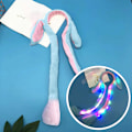Miniatyrbilde 1 av 5: Bunny Ears Plysjleketøy hårbøyle hodeplagg Blue