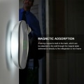 Miniatyrbilde 3 av 5: LED Digital Time Veggklokke Med PIR Bevegelsessensor Nattlys