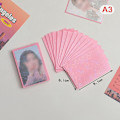 Pikkukuva 1 / 8: 50 kpl Kpop Card Sleeves 61x91mm 20C Heart Bling pidike pink