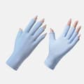 1 par Anti UV-handskar UV-sköldhandske Nail Art Tool Blue