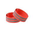 Miniatyrbilde 1 av 8: 4 stk/ sett Refleksbånd Armbelte LED Refleksarmstropp Orange 4 pcs/set