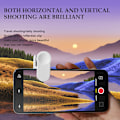 Miniatyrbillede 8 af 8: Smartphone Kamera Spejl Refleksion Clip Kit Black