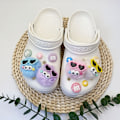 Pikkukuva 2 / 8: Hole Shoes tarvikkeet ja Fur Ball Elf Diy -kenkäsolki Multicolor