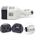 Miniatyrbillede 2 af 5: USB Car Power Converter Dc 12/24V til AC 220V inverter til telefon
