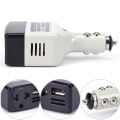 Pikkukuva 2 / 5: USB -auton power DC 12/24V AC 220V invertteri puhelimeen