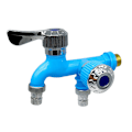 Miniatyrbillede 1 af 5: Universal interface vandhane Dobbelt udløbshanestik Blue