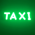 Miniatyrbild 6 av 8: Taxiskylt LED-indikatorlampa Panelskylt Varningsljus Red