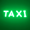 Miniatyrbild 6 av 8: Taxiskylt LED-indikatorlampa Panelskylt Varningsljus White