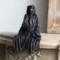 Miniatyrbilde 7 av 8: Harpiks Grim Reaper Skulptur Kunst Dekorativ Skrivebord Figur Ornamenter M
