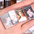 Pikkukuva 4 / 7: 10 kpl 1/12 Dollhouse Simulation Book Ornament Dollhouse