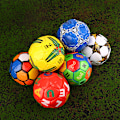 Miniatyrbillede 3 af 8: Børnefodbold Sommer Strandfestlegetøj Små fodbolde A6