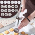 Miniatyrbillede 2 af 5: 20 stk Cookie Press Making Biscuits Kageform Sæt