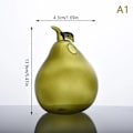 Miniatyrbild 1 av 8: 4 stilar granatäpple hasselnöt Päron kalebass form blomvas A1