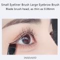 Pikkukuva 7 / 8: 3 kpl Meikkisivellin Eye Brow Eyeliner Eyebrow Pencil Pen Black